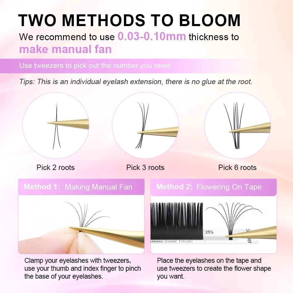 NAGARAKU Classic 16rows/case 7~25mm Mix Premium Natural Synthetic Mink Individual Eyelash Extension Supplies Makeup Cilios