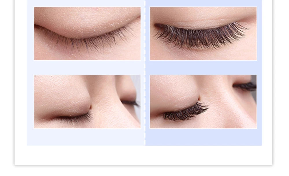 NAGARAKU Brown Eyelash Extension Maquillaje Makeup Individual Eyelashes High Quality Soft Natural Synthetic Mink 16 Lines