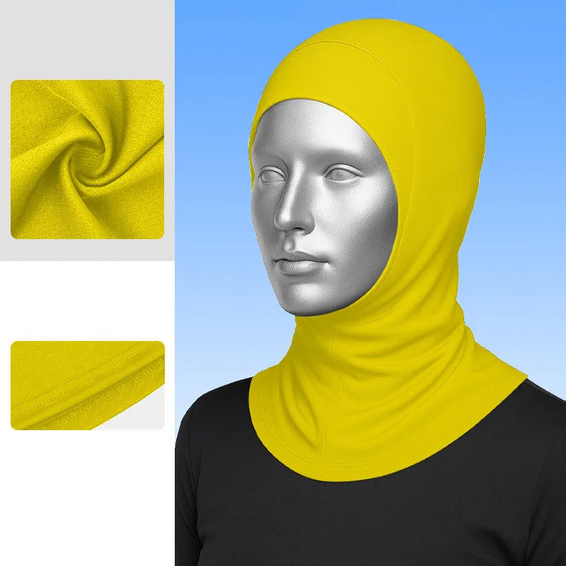 Manufacturer UPF50 + Muslim Traditional Breathable Women Headscarf Soft Milk Silk Super Elastic Quick Dry Modest Gym Wear Hijabs
