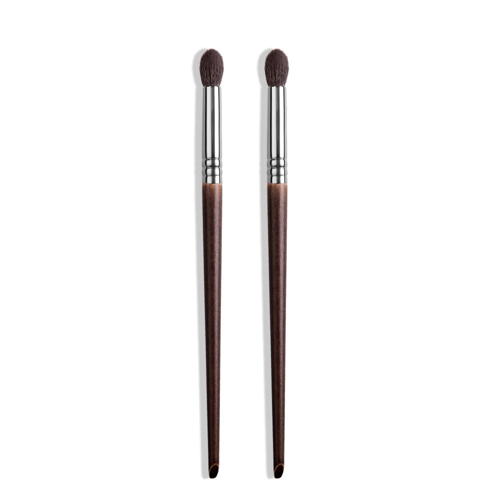 OVW Cosmetic 2/6 pcs Makeup Eye Shadow Brush Set Goat Hair Tool Ultra Soft Make Up Tapered Blender Diffuse Kit Cut Crease Brush