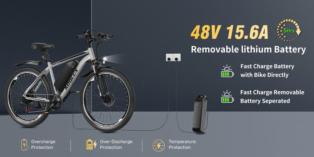 EU Warehouse  Lightweight KOOLUX X15 Electric City Bike Rear Hub Motor Riding with 15.6Ah Lithium Battery CE Certified 250W