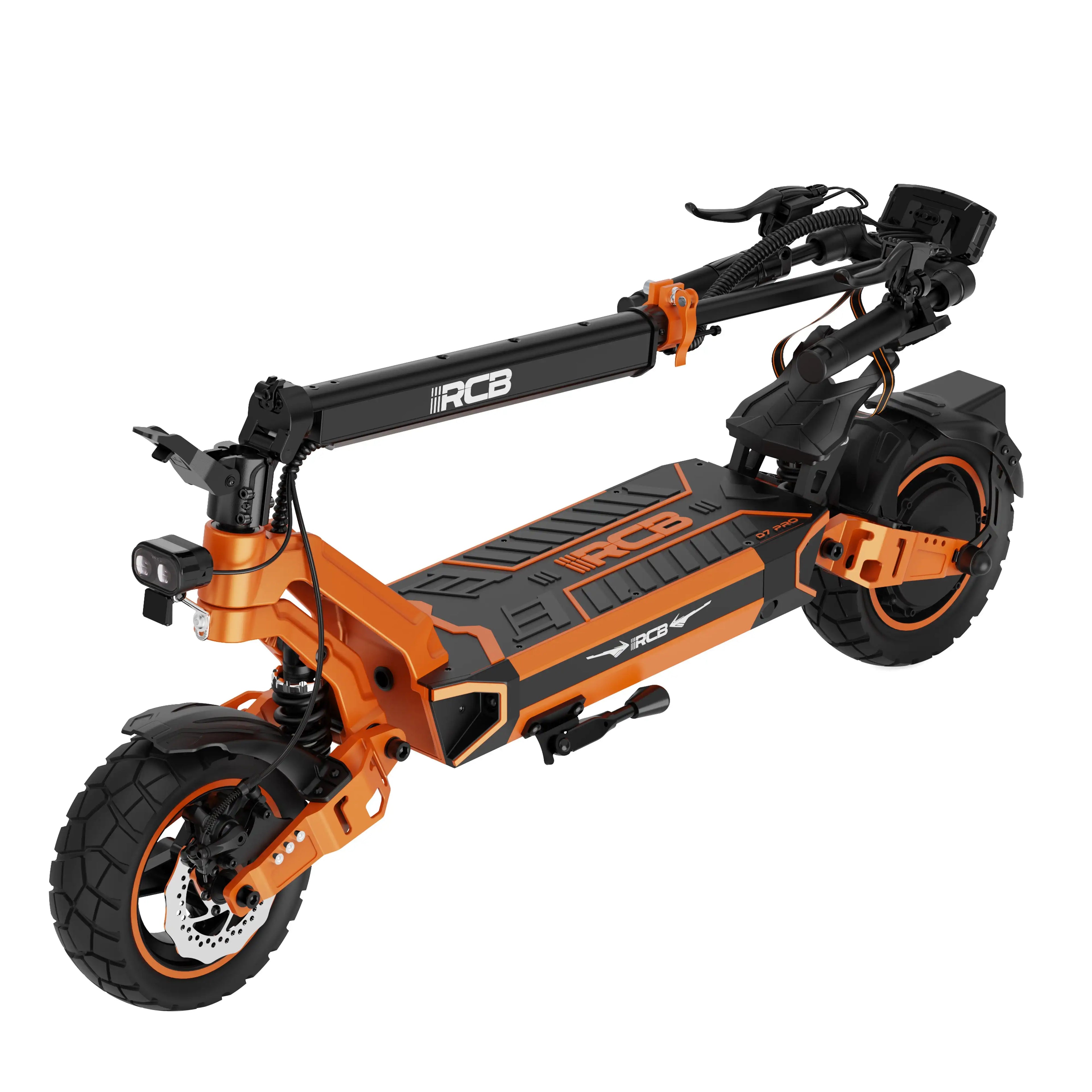 45KM/H RCB D7 App-Controlled Electric Scooter 10-Inch Foldable Unisex E-Scooter High Two-Wheel Portable Mobility CE
