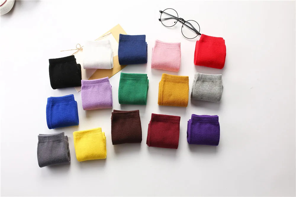 28 cm Children's socks wholesale infant kids girl cartoon toddler baby socks cotton  2 to 10 Year kids socks