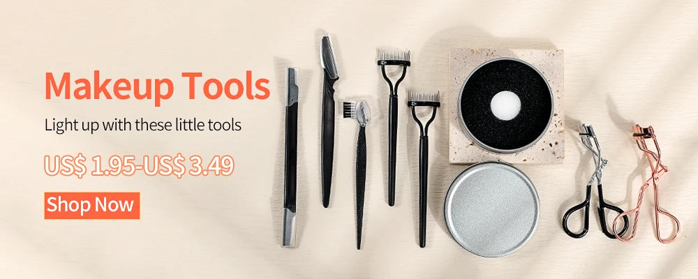OVW Cosmetic 2/6 pcs Makeup Eye Shadow Brush Set Goat Hair Tool Ultra Soft Make Up Tapered Blender Diffuse Kit Cut Crease Brush