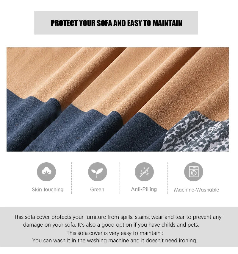Coolazy Stretch Plaid Sofa Slipcover Elastic Sofa Covers for Living Room funda sofa Chair Couch Cover Home Decor 1/2/3/4-seater