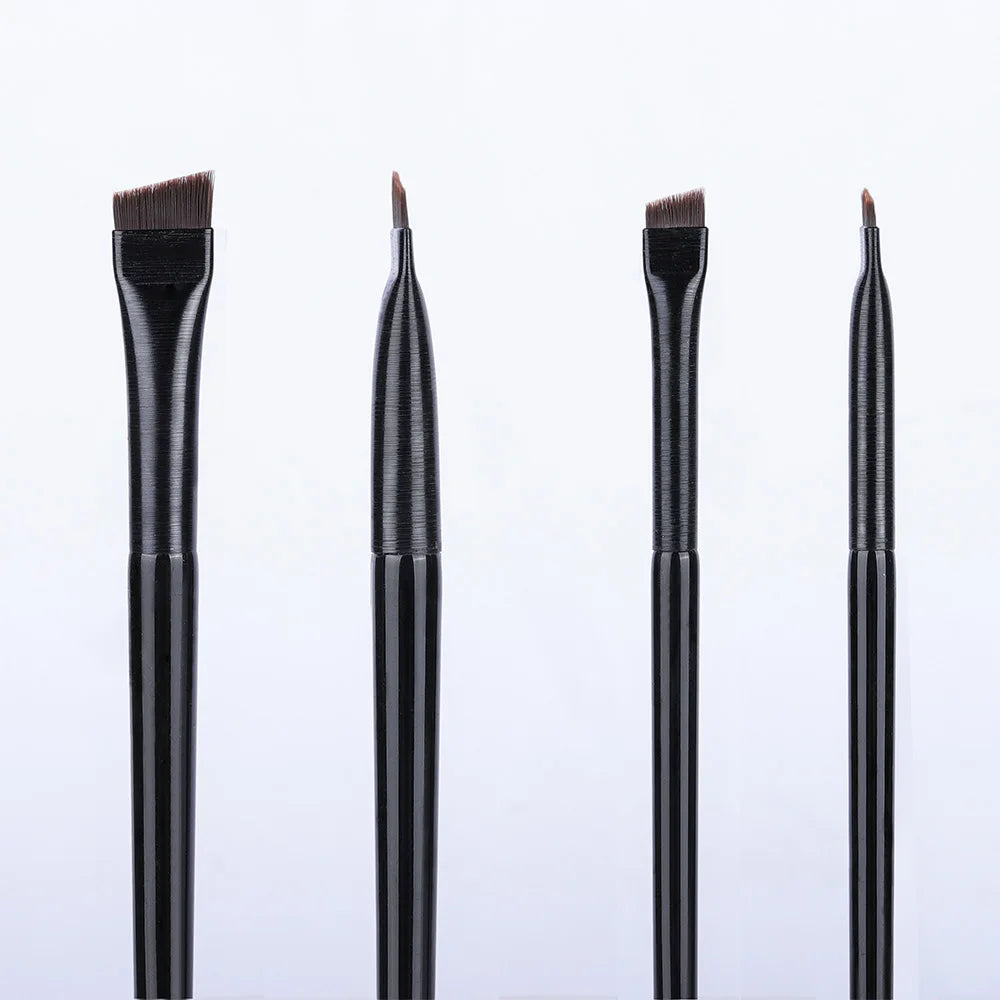 OVW Cosmetic 2/6 pcs Makeup Eye Shadow Brush Set Goat Hair Tool Ultra Soft Make Up Tapered Blender Diffuse Kit Cut Crease Brush