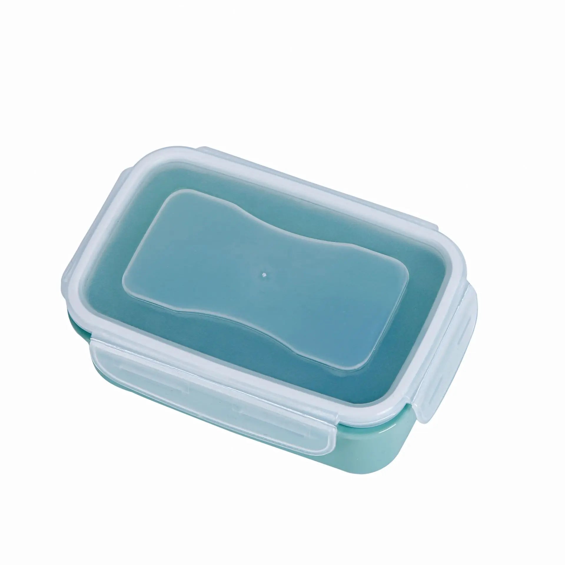 Plastic Lunch Box Bento Box Vegetables Fruit Salad Fresh-Keeping Bowl with Lid Seal Leak Proof Camping Picnic Food Storage Box