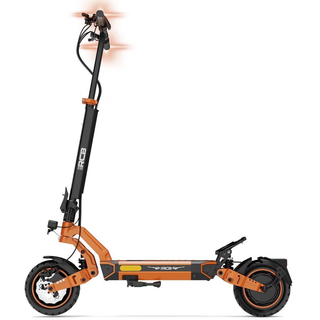 45KM/H RCB D7 App-Controlled Electric Scooter 10-Inch Foldable Unisex E-Scooter High Two-Wheel Portable Mobility CE