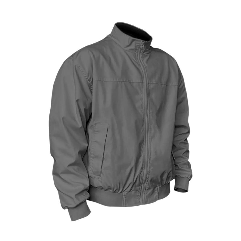 American Coach Jacket Men's Spring and Autum High Street Vibe Trendy Brand Stand Collar Outdoor Workwear Sports Pilot Jacket