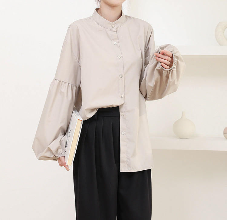 Cross-Border Japanese and Korean Autumn Women's Clothing 3-Color Casual Pants with a High-End Feel, Loose and Simple Casual Versatile Straight-Leg Trousers
