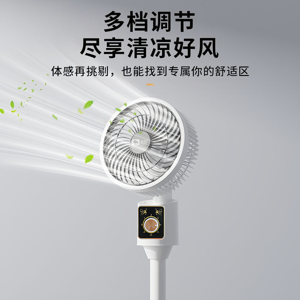 Desktop Electric Fan Large Wind Turbine Small Fan Office Household Desk Fan Silent Electric Fan Air Circulation Fan