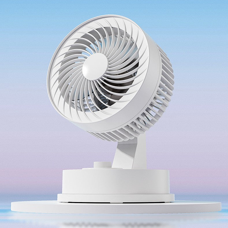 Desktop Electric Fan Large Wind Turbine Small Fan Office Household Desk Fan Silent Electric Fan Air Circulation Fan