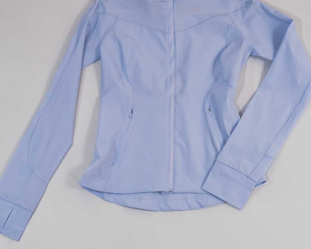 LU IUX Summer New Women's Sun Protection Suit UPF50 MIST OVER UV Protection Long Sleeve Hooded Zipper
