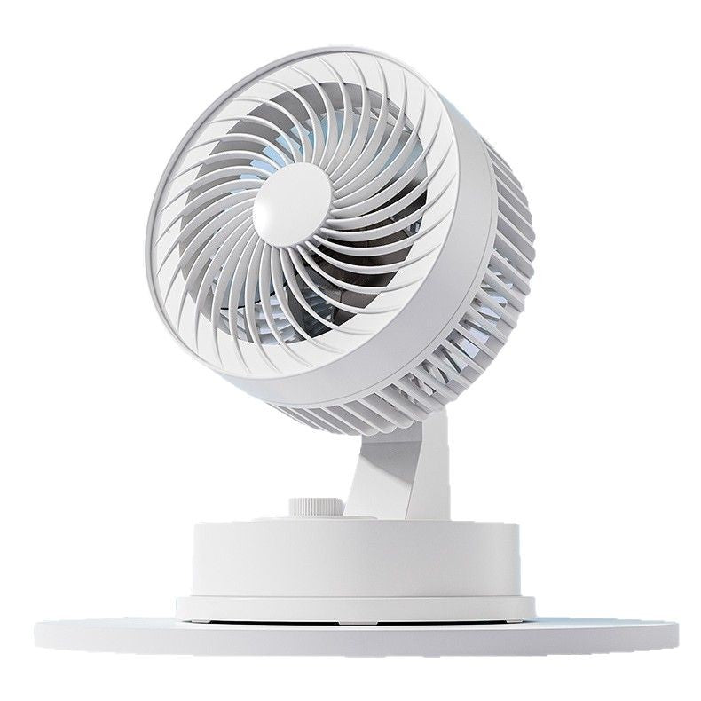 Desktop Electric Fan Large Wind Turbine Small Fan Office Household Desk Fan Silent Electric Fan Air Circulation Fan