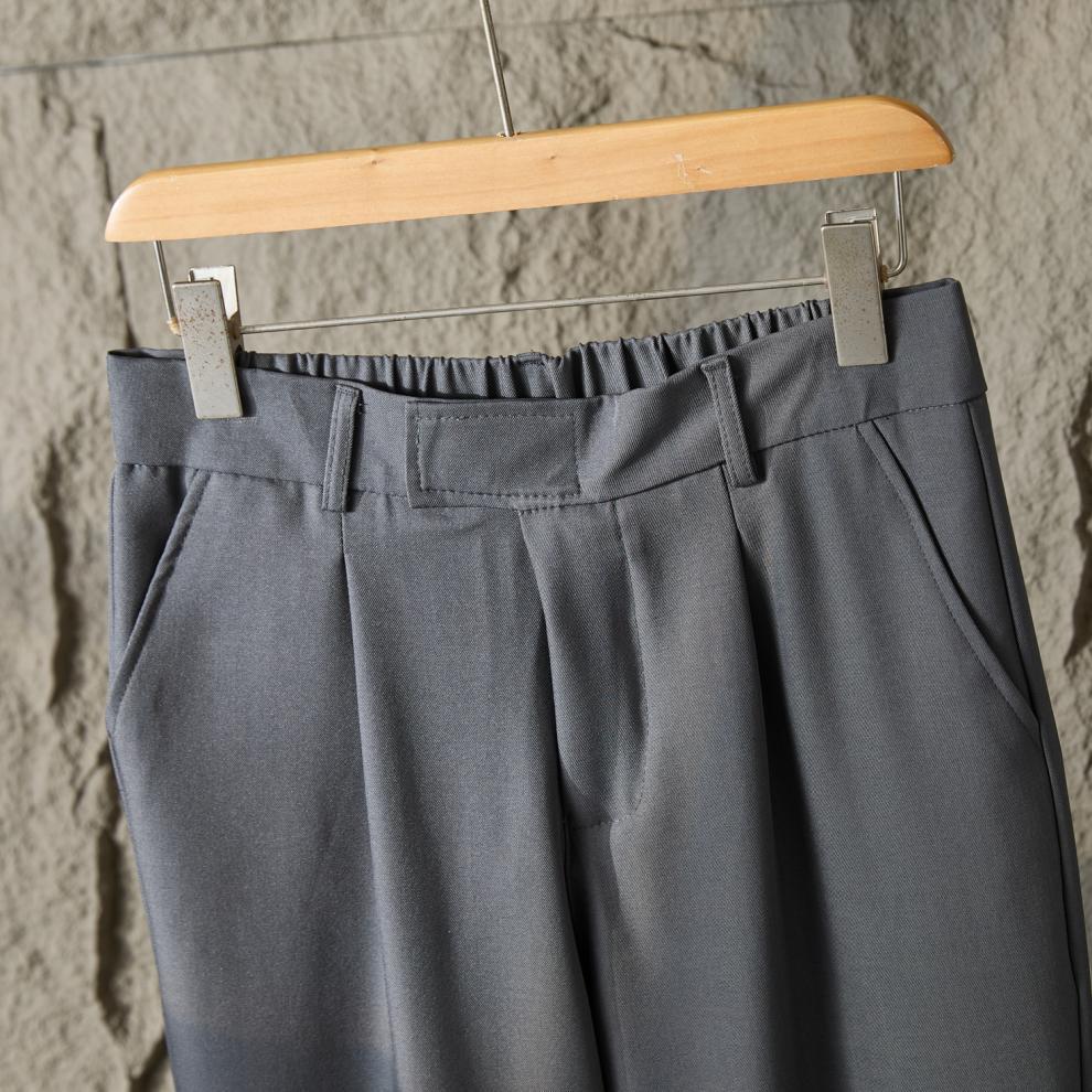 2025 New Loose Straight Casual Pants for Men Korean Style Trendy Versatile Thin Drape Wide-Leg Floor-Length Trousers
