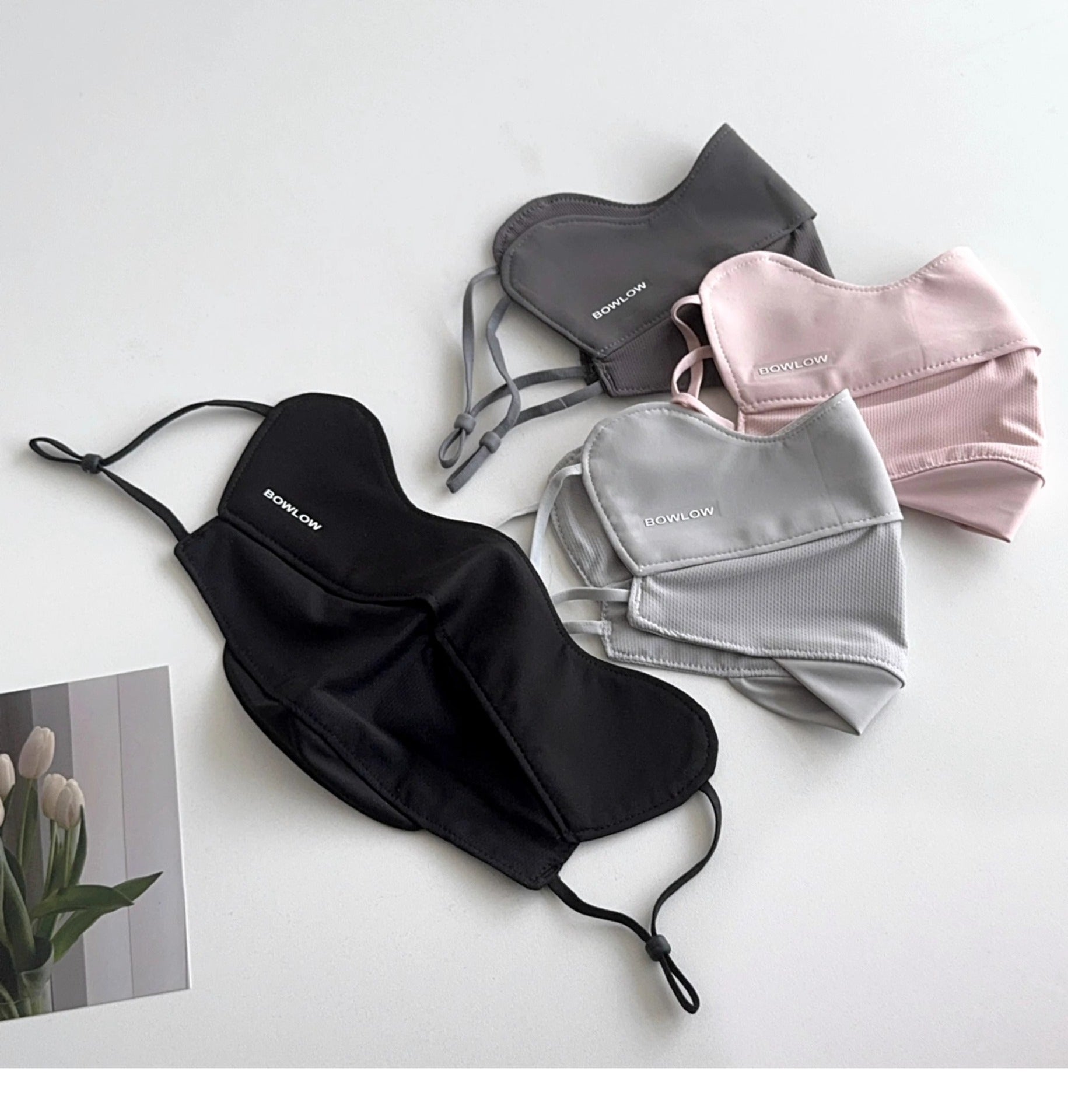Summer outdoor sunscreen ice silk mask sunshade face small three-dimensional eye angle anti-ultraviolet ice silk mask