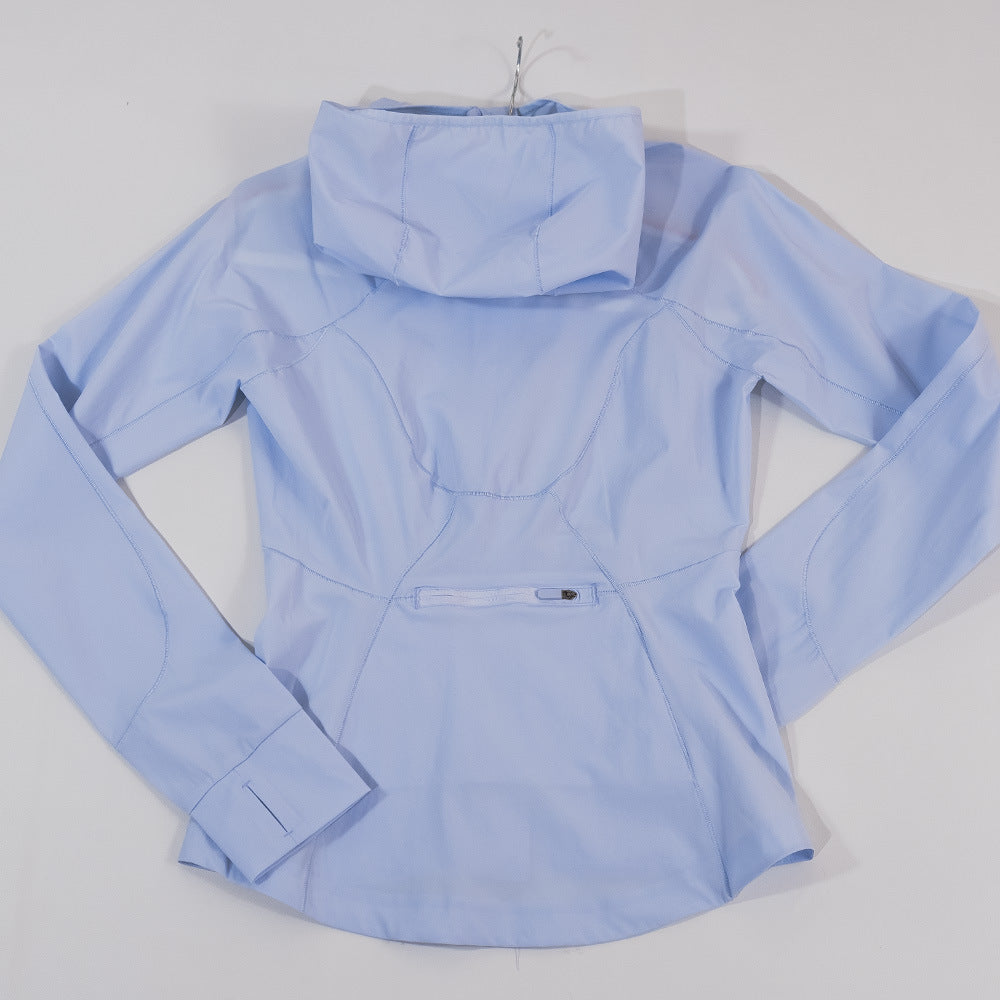 LU IUX Summer New Women's Sun Protection Suit UPF50 MIST OVER UV Protection Long Sleeve Hooded Zipper