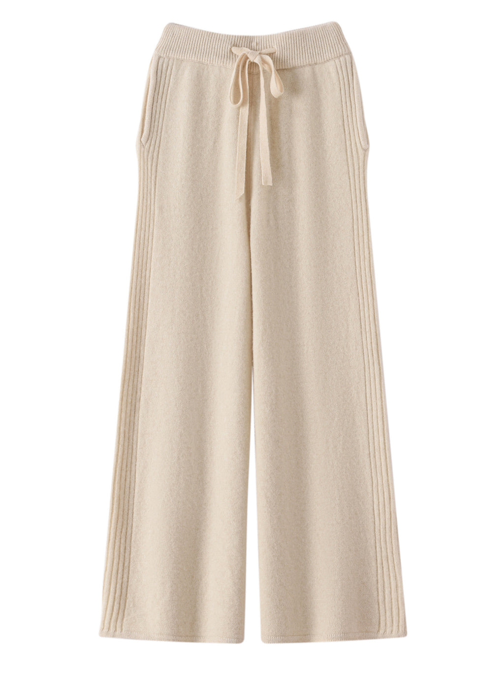 Narrow Casual Women's Sports Wide-Leg Pants High-Waist Slim Version New Long Fashion Straight Spring and Autumn Drape Pants 2025