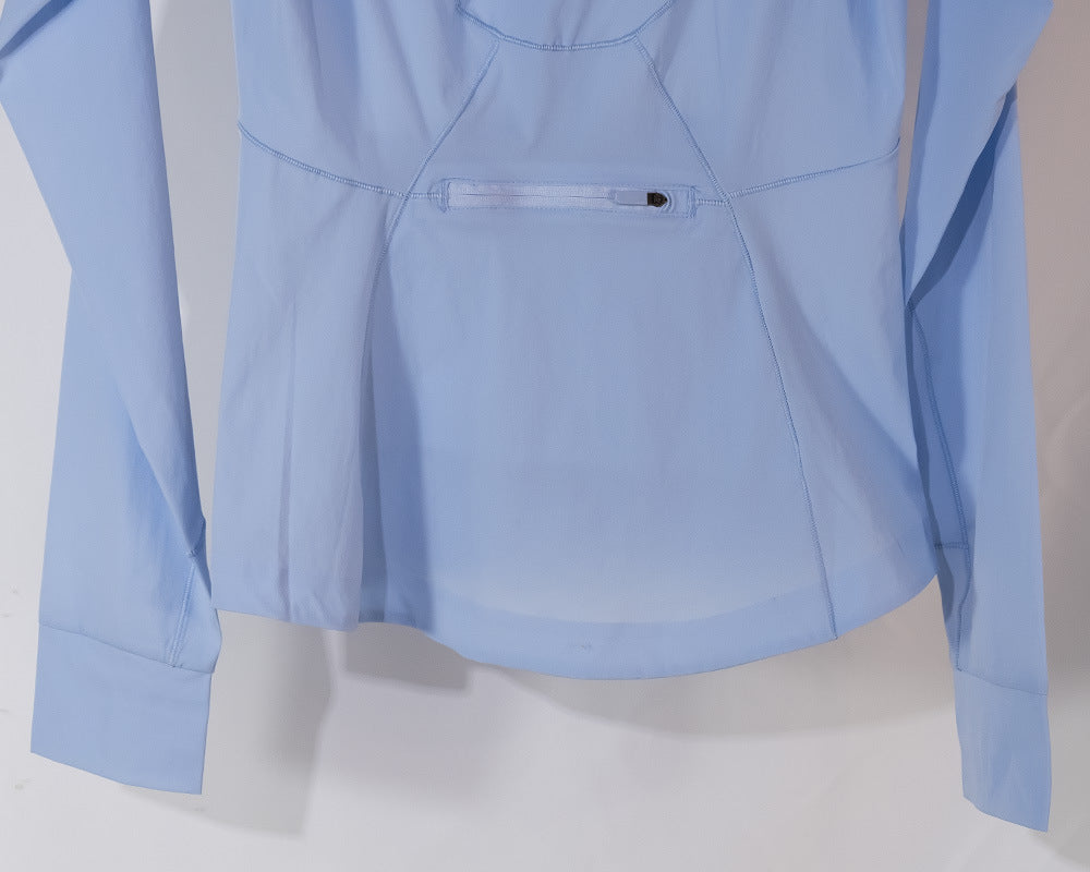 LU IUX Summer New Women's Sun Protection Suit UPF50 MIST OVER UV Protection Long Sleeve Hooded Zipper
