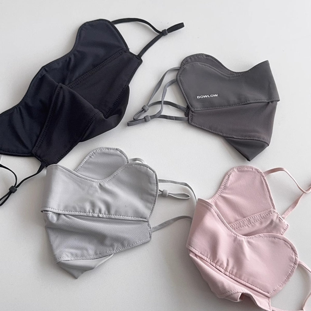 Summer outdoor sunscreen ice silk mask sunshade face small three-dimensional eye angle anti-ultraviolet ice silk mask