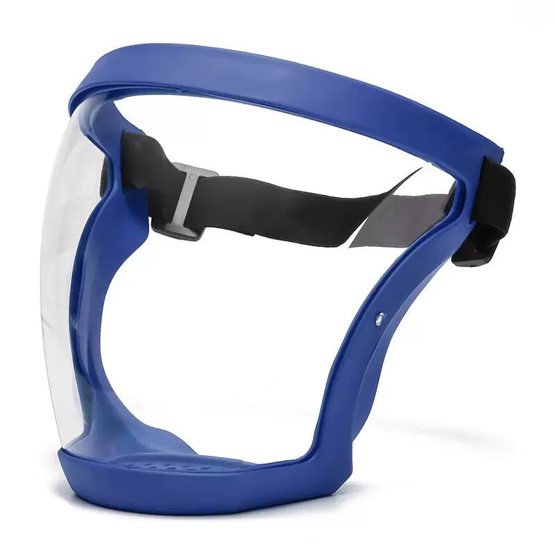 Cross-Border Children's Full-Face Protection New Style Girls' Plastic Spherical Face Shield Round Goggles to Protect Boys' Glasses