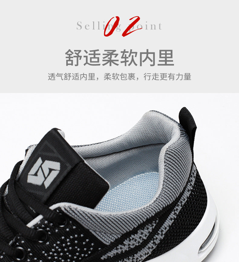 Men's Sneakers 2026 Export Shoes Men's Breathable Lace-Up Running Shoes Korean Style Lightweight Casual Men's Shoes Breathable and Lightweight