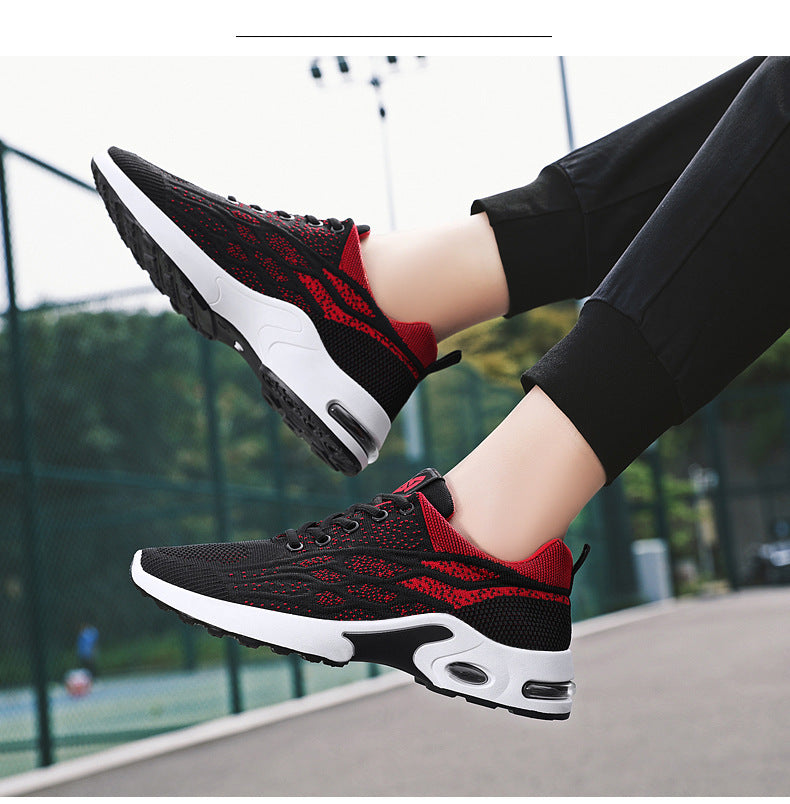 Men's Sneakers 2026 Export Shoes Men's Breathable Lace-Up Running Shoes Korean Style Lightweight Casual Men's Shoes Breathable and Lightweight