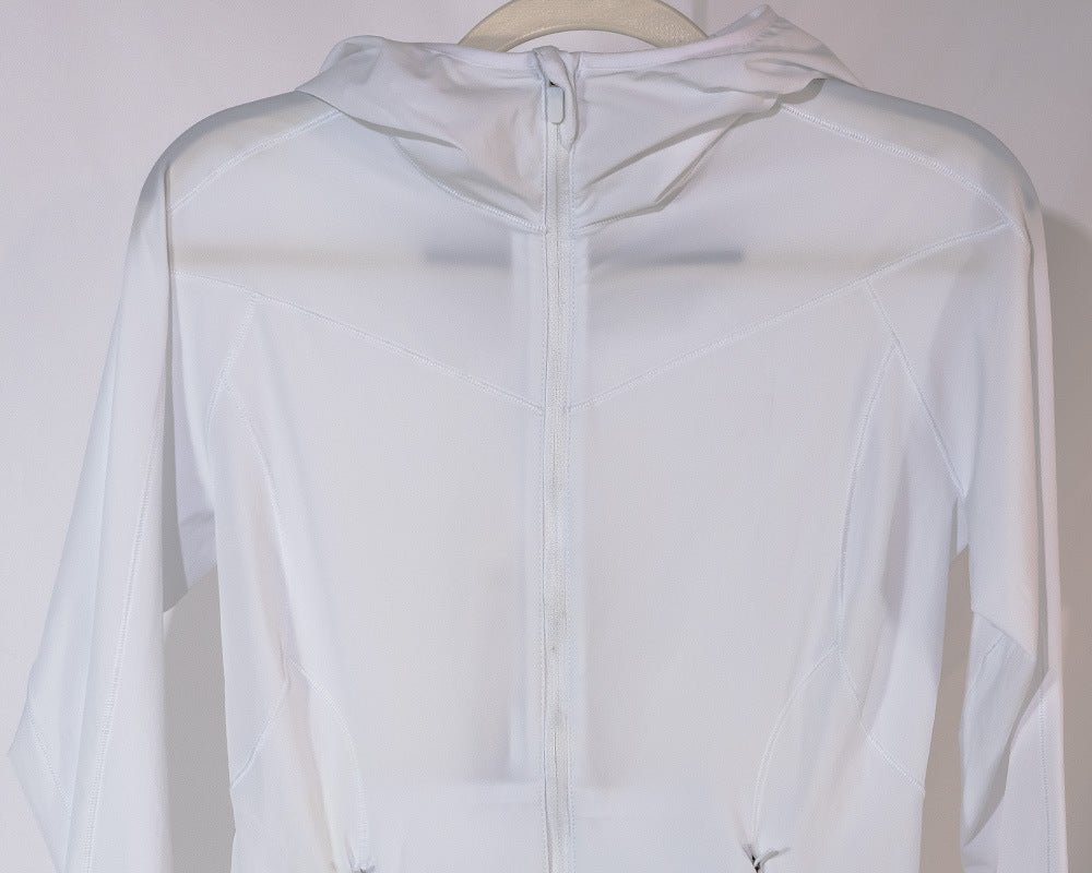 LU IUX Summer New Women's Sun Protection Suit UPF50 MIST OVER UV Protection Long Sleeve Hooded Zipper