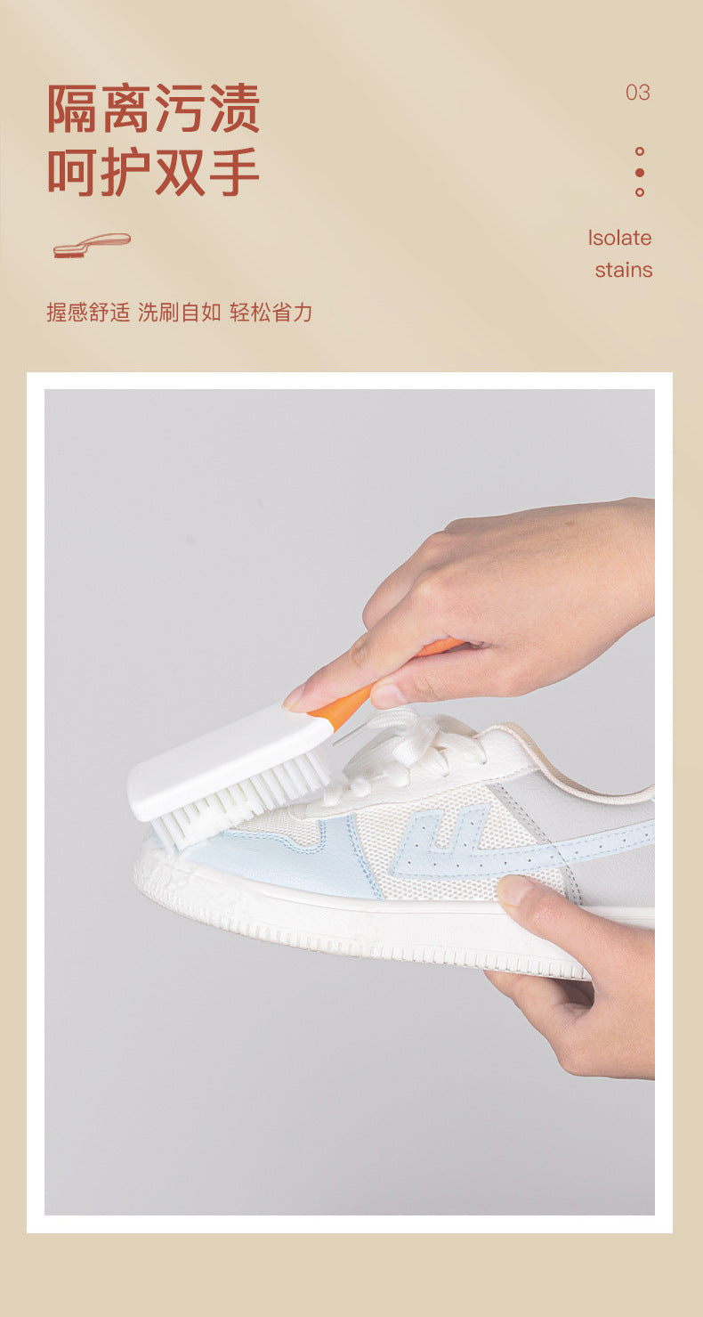 ✅ Shoe Brush, Household Laundry Brush, Soft-Bristled Shoe Brush, Shoe Washing Brush, Long-Handled Clothes