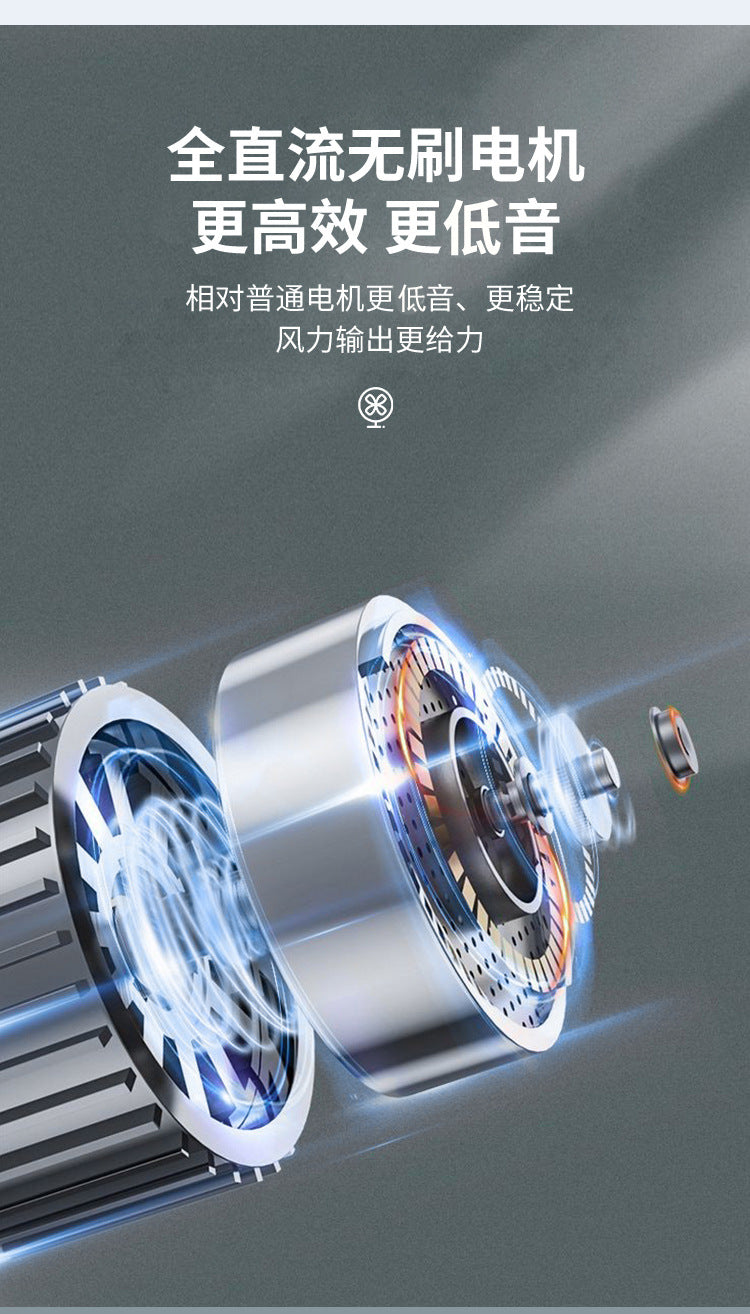 Factory wholesale New USB small fan adjustable speed timing office desktop fan dormitory clip fan one-piece delivery