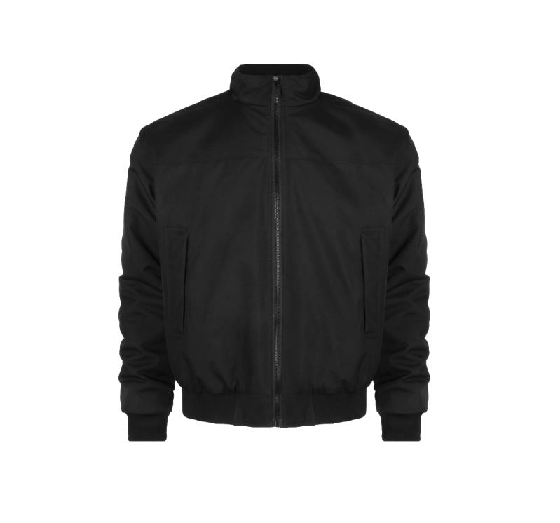 American Coach Jacket Men's Spring and Autum High Street Vibe Trendy Brand Stand Collar Outdoor Workwear Sports Pilot Jacket