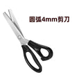 Handmade DIY Triangle Sawtooth Hair Cutter Tailor Scissors Handmade Lace Cutter Wave Cut Lace Household Scissors