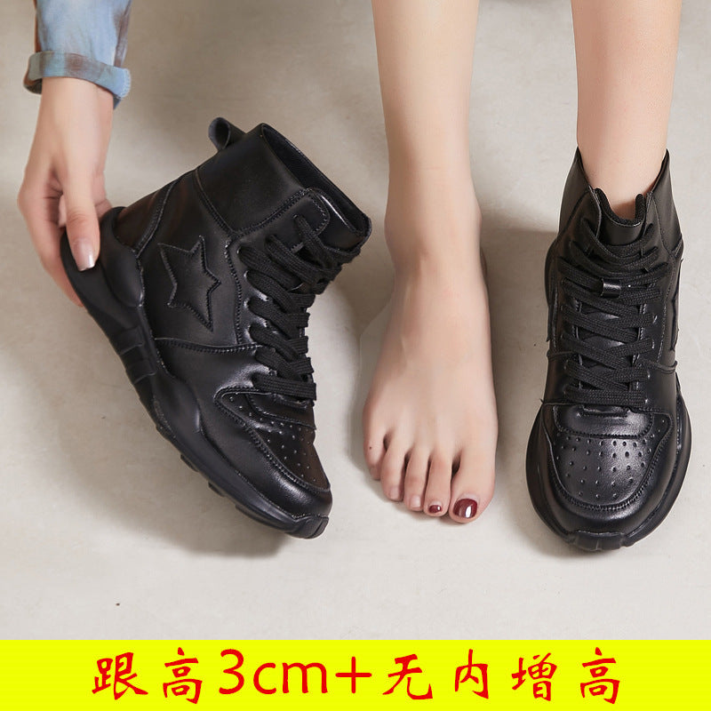 Small Size Women's Shoes 313233 High-Top Shoes with Leather and Velvet, Ultra-Light Waterproof Short Boots, Large Size Women's Shoes 41 to 43, Showing Small Feet