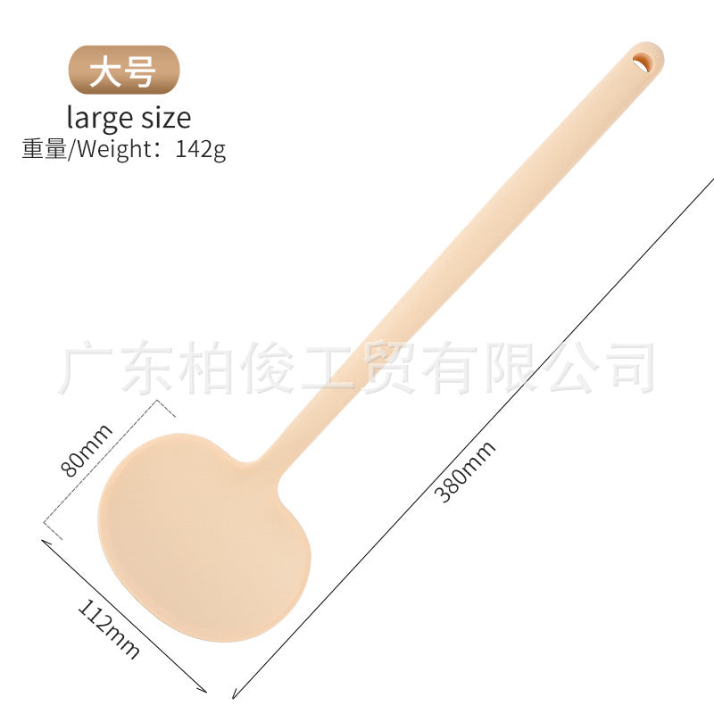 In-Stock Mushroom Spatula Silicone Spatula Food-Grade Spatula Non-Stick Pan Special Full-Cover Spatula Cross-Border Exclusive Manufacturer Direct Shipment