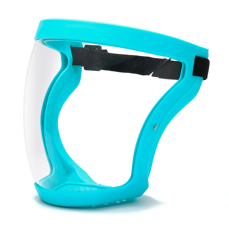Cross-Border Children's Full-Face Protection New Style Girls' Plastic Spherical Face Shield Round Goggles to Protect Boys' Glasses