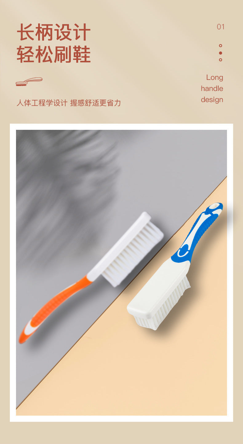 ✅ Shoe Brush, Household Laundry Brush, Soft-Bristled Shoe Brush, Shoe Washing Brush, Long-Handled Clothes