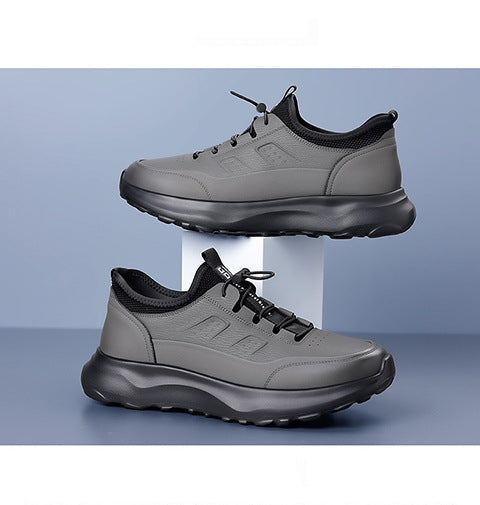 2026 Autumn Lightweight Men's Sports Shoes, Fashionable and Versatile, Comfortable Youth Dad Shoes, Outdoor Running Shoes, Travel Shoes