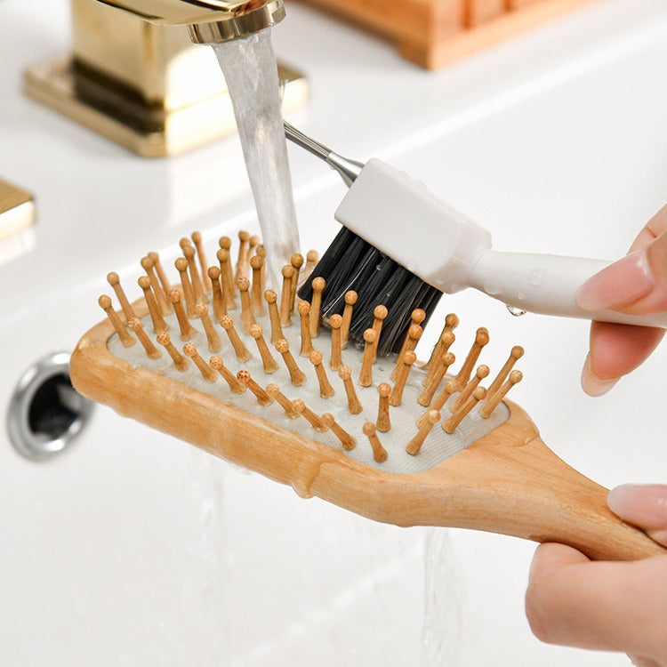 New Air Cushion Comb Cleaning Brush Hair Comb Cleaning Claw Hook Hair Roll Comb Cleaning Hair Tool Air Bag Hair Comb Cleaner
