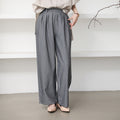 Cross-Border Japanese and Korean Autumn Women's Clothing 3-Color Casual Pants with a High-End Feel, Loose and Simple Casual Versatile Straight-Leg Trousers