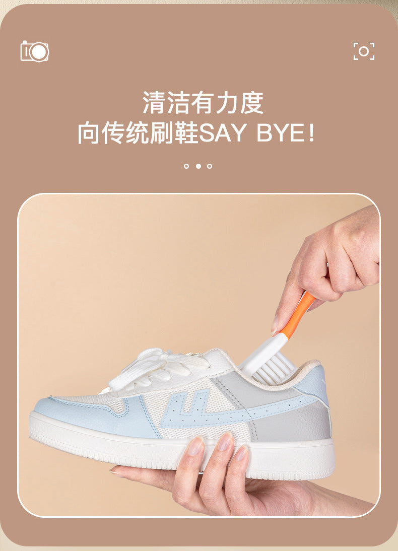 ✅ Shoe Brush, Household Laundry Brush, Soft-Bristled Shoe Brush, Shoe Washing Brush, Long-Handled Clothes