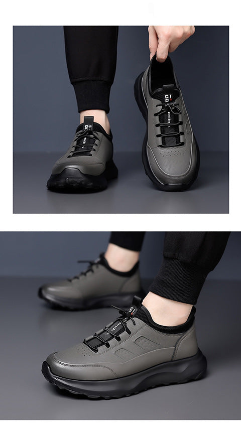 2026 Autumn Lightweight Men's Sports Shoes, Fashionable and Versatile, Comfortable Youth Dad Shoes, Outdoor Running Shoes, Travel Shoes