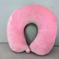 2025 New Cross-Border U-Shaped Pillow Portable Pp Cotton Office Nap Cervical Pillow Car High-Speed Rail Neck Pillow Wholesale