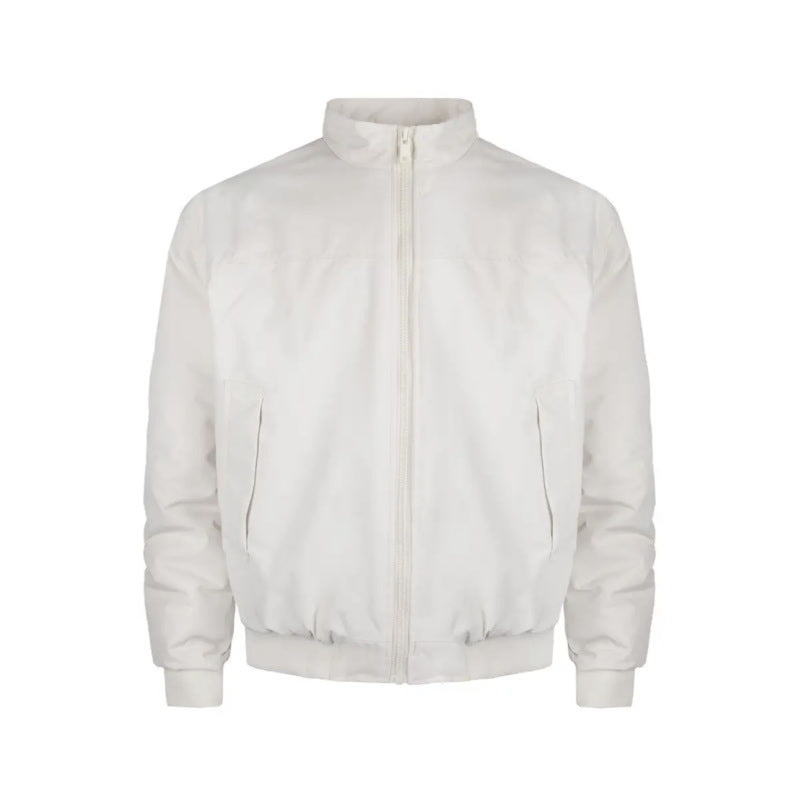 American Coach Jacket Men's Spring and Autum High Street Vibe Trendy Brand Stand Collar Outdoor Workwear Sports Pilot Jacket