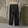 2025 New Loose Straight Casual Pants for Men Korean Style Trendy Versatile Thin Drape Wide-Leg Floor-Length Trousers