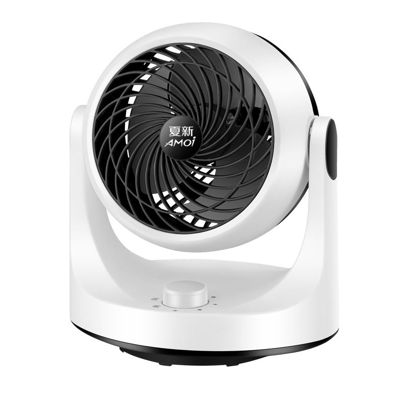 2024 new summer new air circulation fan desktop office home small fan bass light luxury electric fan cooling fan