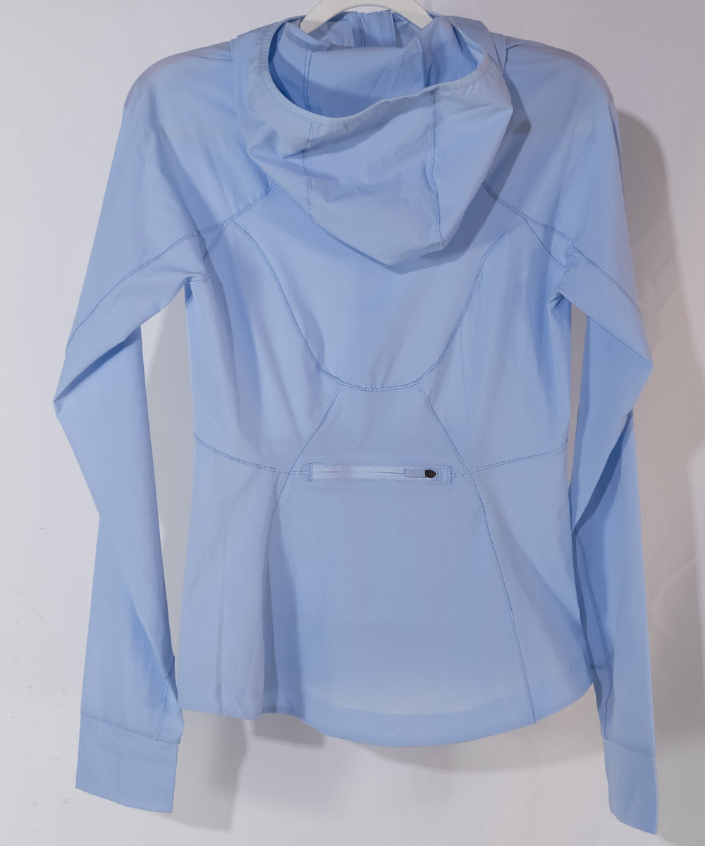 LU IUX Summer New Women's Sun Protection Suit UPF50 MIST OVER UV Protection Long Sleeve Hooded Zipper