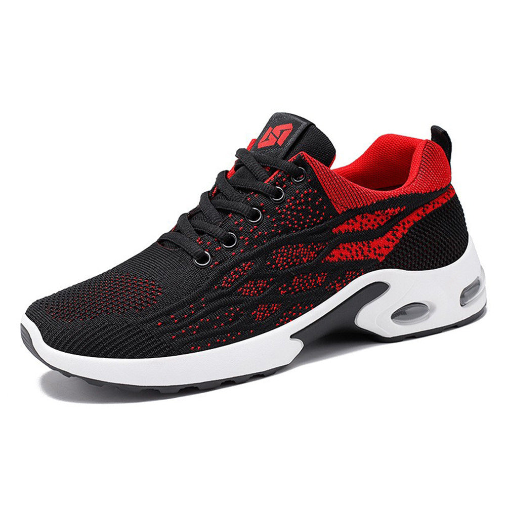 Men's Sneakers 2026 Export Shoes Men's Breathable Lace-Up Running Shoes Korean Style Lightweight Casual Men's Shoes Breathable and Lightweight