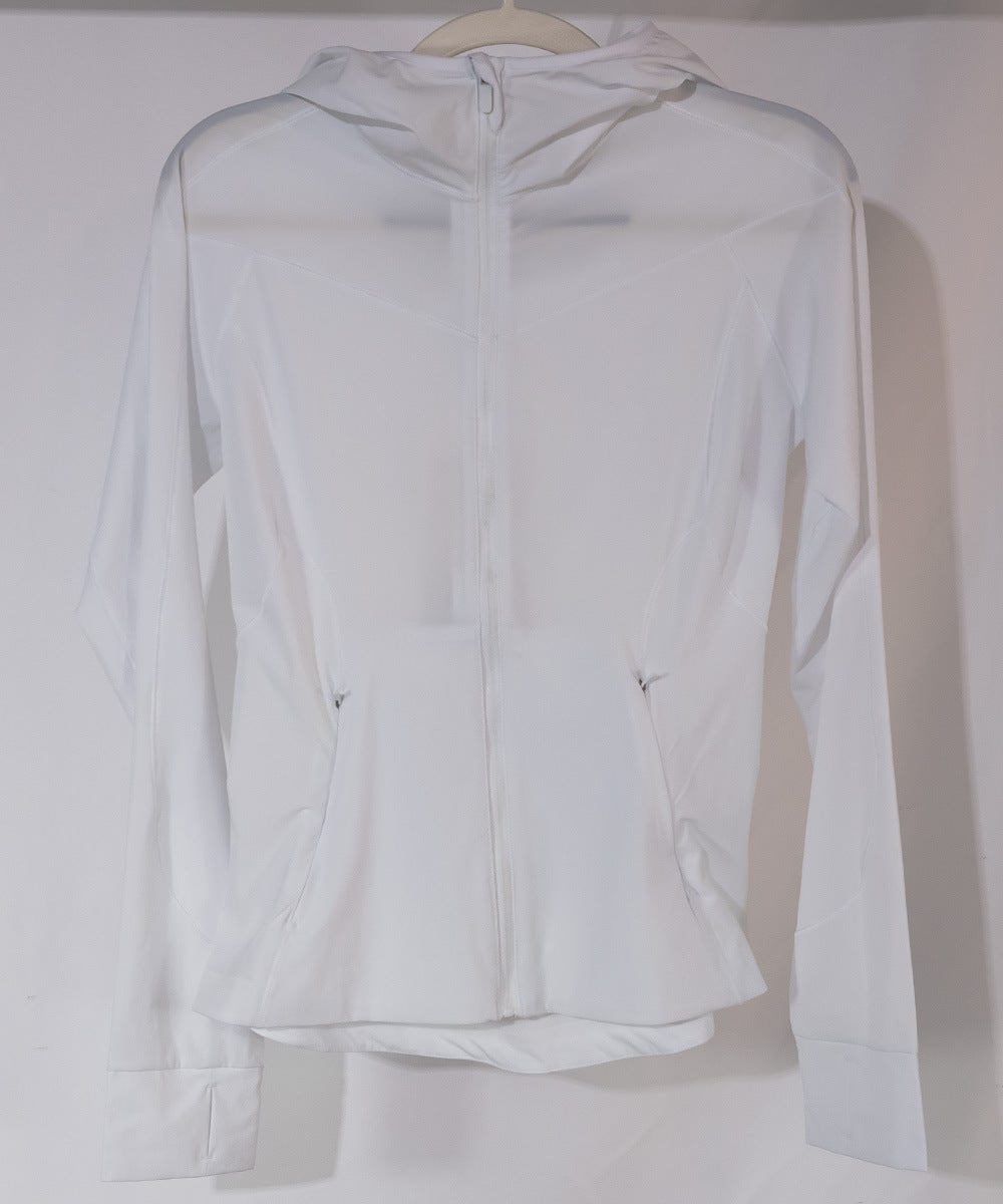LU IUX Summer New Women's Sun Protection Suit UPF50 MIST OVER UV Protection Long Sleeve Hooded Zipper
