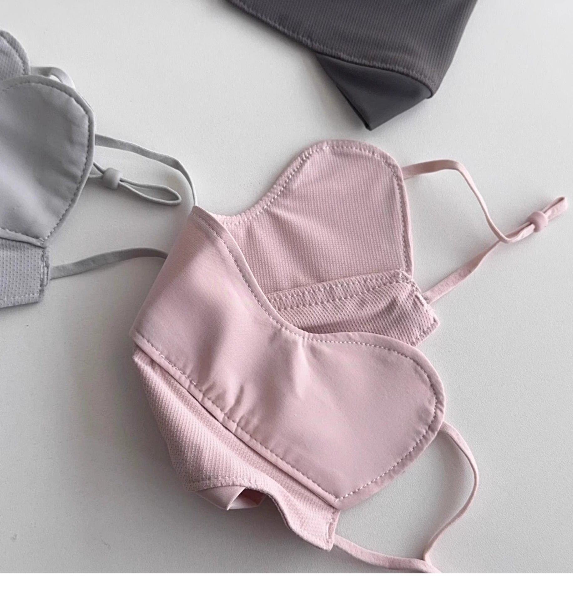 Summer outdoor sunscreen ice silk mask sunshade face small three-dimensional eye angle anti-ultraviolet ice silk mask
