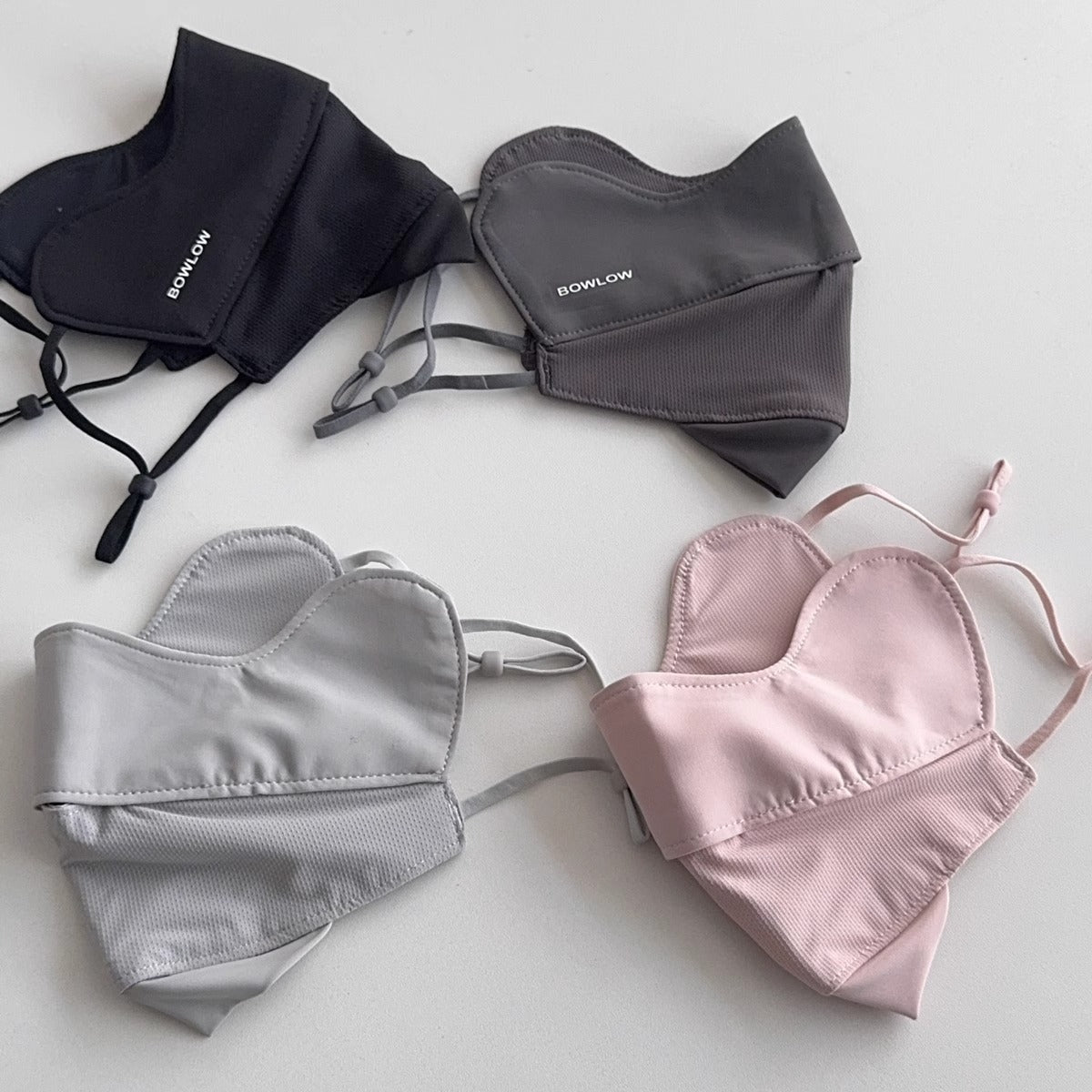 Summer outdoor sunscreen ice silk mask sunshade face small three-dimensional eye angle anti-ultraviolet ice silk mask
